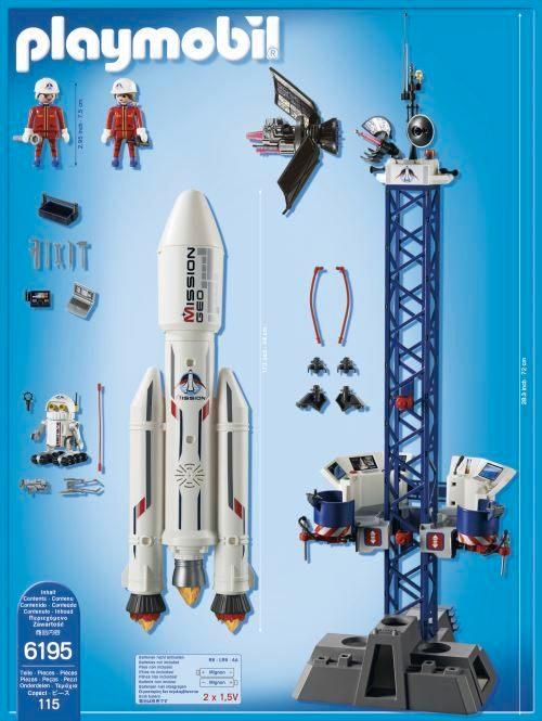 Playmobil Lanceerbasis met raket + City Action Space Shuttle, Enfants & Bébés, Jouets | Playmobil, Neuf, Ensemble complet, Enlèvement ou Envoi
