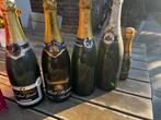 4 flessen champagne en 1 mini fles 2011, Verzamelen, Ophalen, Zo goed als nieuw, Champagne