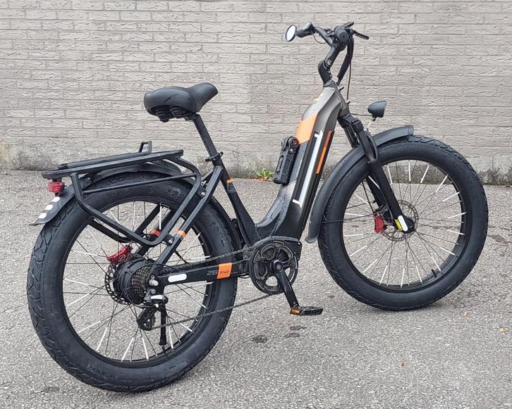 Krachtige elektrische fiets, Fietsen en Brommers, Elektrische fietsen, Gebruikt, 50 km per accu of meer, Ophalen
