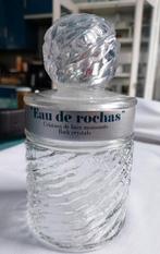 eau de Rochas lege glazen fles badzout vintage, Antiek en Kunst, Ophalen of Verzenden