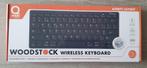 Qware office - Woodstock Wireless Keyboard, Multimediatoetsen, Qware, Azerty, Ophalen of Verzenden