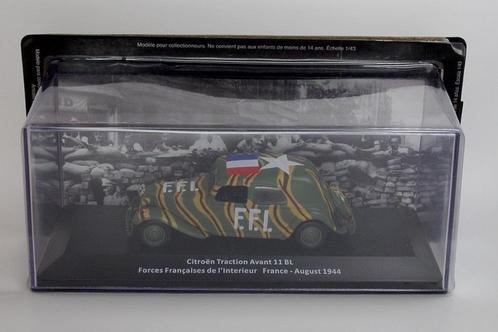 CITROËN Traction Militaire 1944 1/43 IXO UH Neuve PerplexBox, Hobby en Vrije tijd, Modelauto's | 1:43, Nieuw, Auto, Universal Hobbies