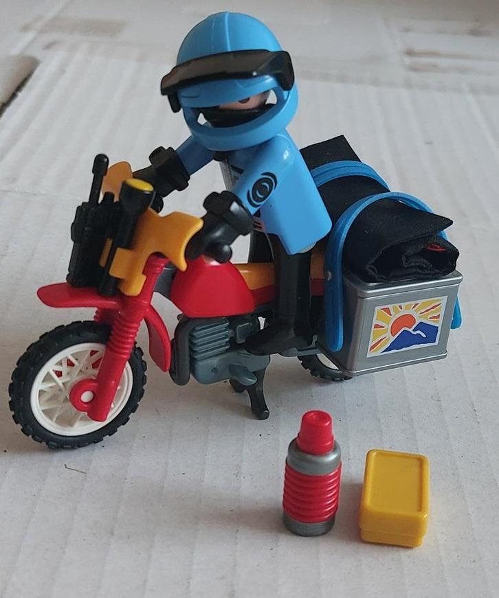 Playmobil 3222 - Offroad motor, Kinderen en Baby's, Speelgoed | Playmobil, Gebruikt, Complete set, Ophalen of Verzenden