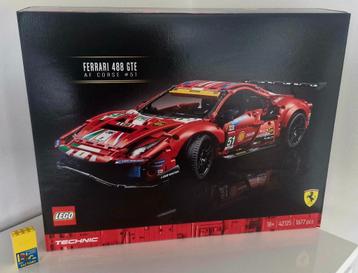 Lego 42125 Ferrari 488 GTE AF Corse #51 beschikbaar voor biedingen