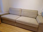 Sofa/canapé gris clair, très bon état, Maison & Meubles, Banc droit, 200 à 250 cm, Enlèvement, Utilisé