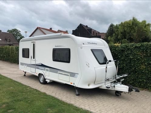 Hobby 540 de luxe 2014, mover, luifel, nieuwe voortent, Caravans en Kamperen, Caravans, Particulier, tot en met 5, Rondzit, Hobby