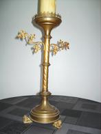 kandelaar,koper, Antiek en Kunst, Ophalen, Koper of Brons