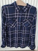 Geruite blouse va Hema maat M, Taille 38/40 (M), Enlèvement ou Envoi, Porté, Bleu