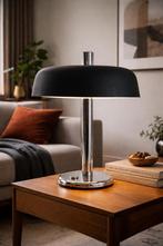 Hillebrand tafellamp model 7603, Gebruikt, 50 tot 75 cm, Ophalen of Verzenden, Metaal