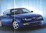 ALFA ROMEO GTV,  1997, Boeken, Auto's | Folders en Tijdschriften, Ophalen of Verzenden, Zo goed als nieuw, Alfa Romeo
