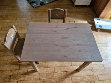 IKEA sundvik kindertafel + 2 stoelen (ophalen in brugge) beschikbaar voor biedingen