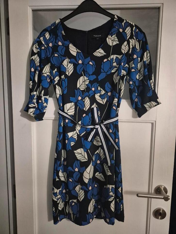 Kleedje Terre Bleue in mooie staat (maat 36), Kleding | Dames, Jurken, Zo goed als nieuw, Maat 36 (S), Blauw, Boven de knie, Ophalen of Verzenden