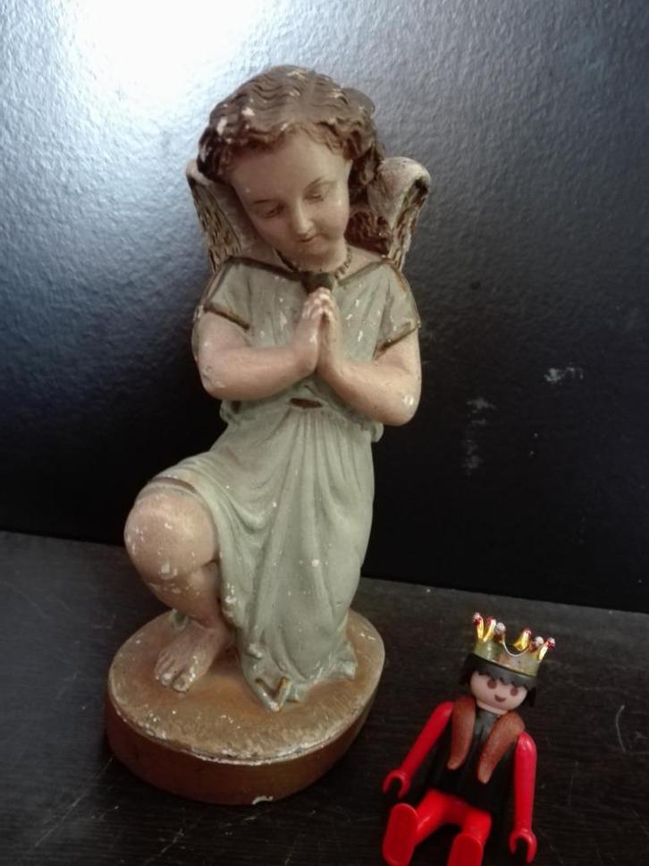 150) De (schijn)heilige zuster Godelieve (de13de) en Né Ger, Antiek en Kunst, Kunst | Beelden en Houtsnijwerken, Ophalen of Verzenden