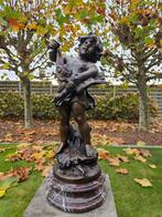 Brons op zeer mooie marmer aan spotprijs, ruime keuze koopje, Antiek en Kunst, Ophalen of Verzenden, Brons