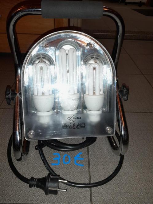 Werklamp spaarlampen, Doe-het-zelf en Bouw, Bouwverlichting, Zo goed als nieuw, Ophalen of Verzenden
