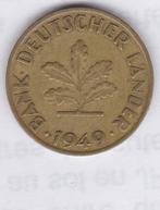 Duitsland 10 PFENNIG 1949 G, Ophalen of Verzenden, Duitsland, Losse munt