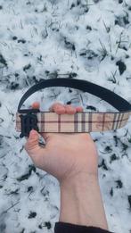 Zwarte & Beige burberry riem, Kleding | Heren, Riemen en Ceintuurs, Zwart, Nieuw, Riem of Ceintuur, Burberry