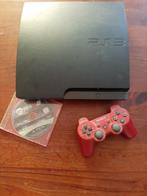 PlayStation 3 320gb met fifa16 + Red controller dualshock 3, Met 1 controller, Gebruikt, Ophalen of Verzenden, 320 GB