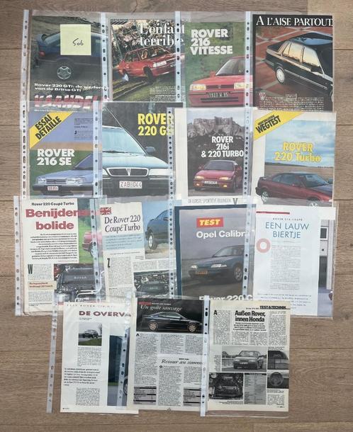 ROVER 200 SERIES - ARTIKELS, Boeken, Auto's | Folders en Tijdschriften, Ophalen of Verzenden