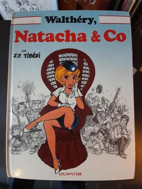 NATACHA AND CO TRES BON ETAT EO 1987 + DEDICACE WALTHERY, Livres, BD, Comme neuf, Une BD, Enlèvement ou Envoi