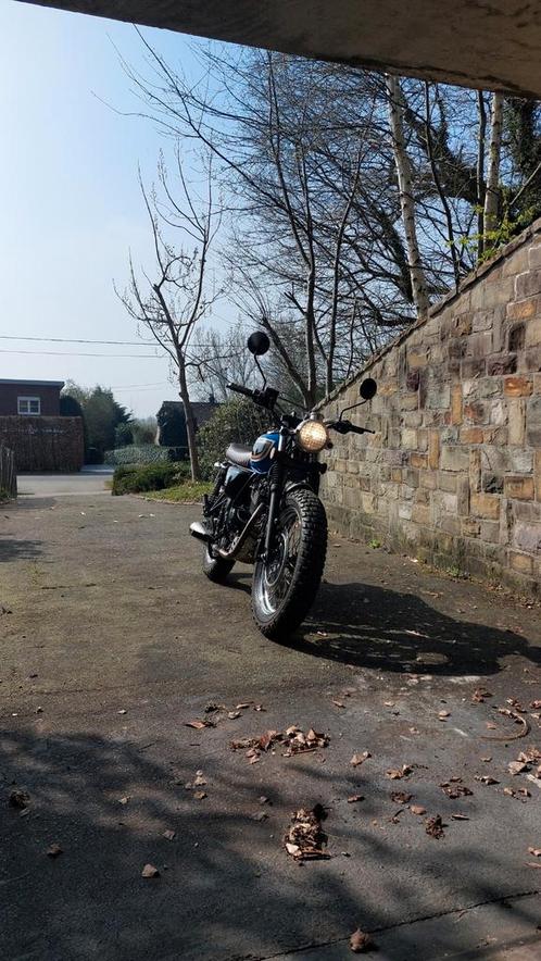 Mutt Super Blue custom 125cc, Motoren, Motoren | Overige merken, Particulier, 11 kW of minder, 1 cilinder, Ophalen