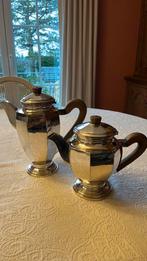Cafetière et théière - Art déco, Antiquités & Art, Antiquités | Argent & Or, Enlèvement, Argent