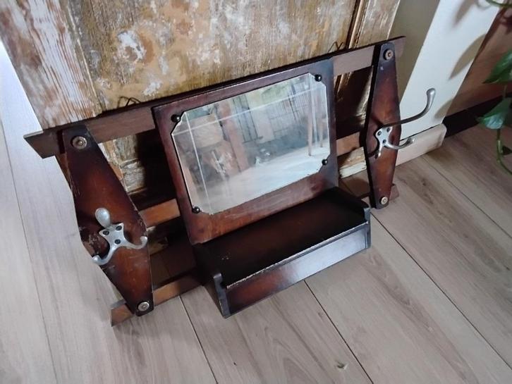 Retro kapstok, Huis en Inrichting, Woonaccessoires | Kapstokken, Gebruikt, Wandkapstok, Minder dan 100 cm, Hout, Ophalen