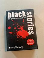 Kaartspel Black Stories 50 gifzwarte raadsels, Hobby en Vrije tijd, Ophalen of Verzenden, Zo goed als nieuw