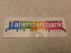 Sticker Aarschot Talentenbank, Ophalen of Verzenden