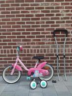 Kinderfiets btwin (14inch) + balanstrainer, Fietsen en Brommers, Fietsen | Kinderfietsjes, Ophalen, Zijwieltjes, B'twin, Minder dan 16 inch