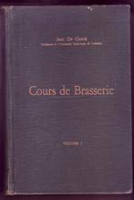 JEAN DE CLERCK COURS DE BRASSERIE  VOL 1 uit 1948, Ophalen of Verzenden, Gelezen, Natuurwetenschap