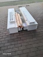 Hout gratis.witte panelen., Ophalen, Hout