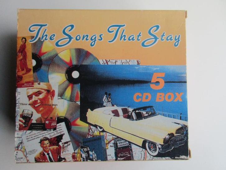 CD box "THE SONGS THAT STAY ", Cd's en Dvd's, Cd's | Pop, Zo goed als nieuw, Boxset, Ophalen of Verzenden