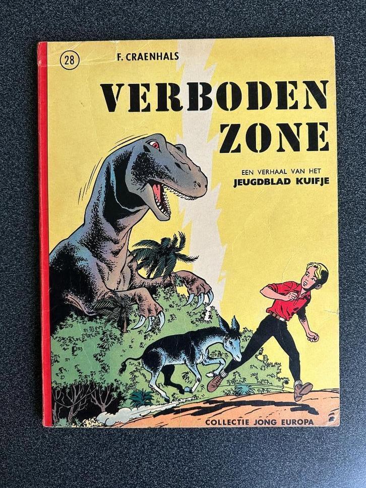Verboden Zone en Het Fatale Teken (Jong Europa), Boeken, Stripverhalen, Gelezen, Meerdere stripboeken, Ophalen of Verzenden