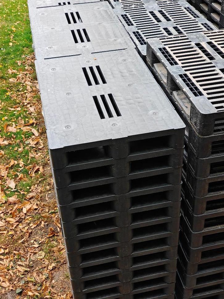 Kunststof Paletten, Doe-het-zelf en Bouw, Hout en Planken, Gebruikt, Ophalen