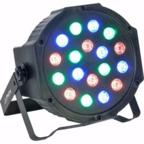 PARTY-PAR181 Led Par 18x 1Watt DMX [1468P-B], Musique & Instruments, Lumières & Lasers, Neuf, Enlèvement ou Envoi