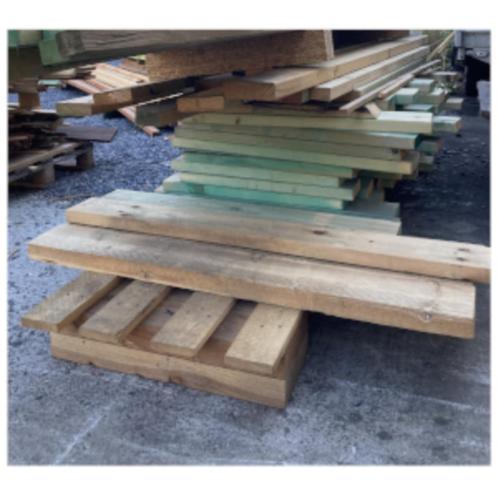 constructiehout - lot 5, Doe-het-zelf en Bouw, Hout en Planken, Zo goed als nieuw, Balk, Overige houtsoorten, Minder dan 200 cm