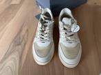 Hogan wit met beige sneaker heren maat 8.5 (ong maat 42.5), Ophalen, Zo goed als nieuw, Wit