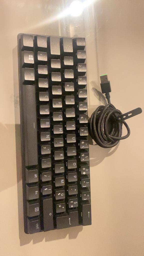 Razer huntsman mini toetsebord, Computers en Software, Toetsenborden, Nieuw, Azerty, Bedraad, Gaming toetsenbord, Ophalen