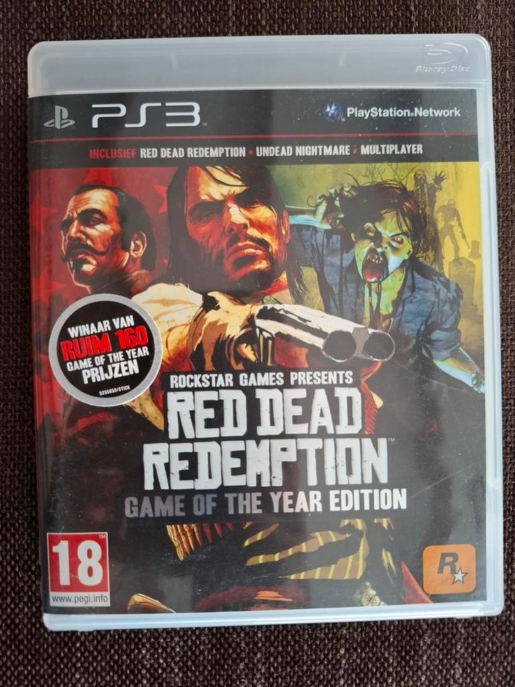 PS3 Red dead redemption incl undead nightmare (compleet), Games en Spelcomputers, Games | Sony PlayStation 3, Zo goed als nieuw