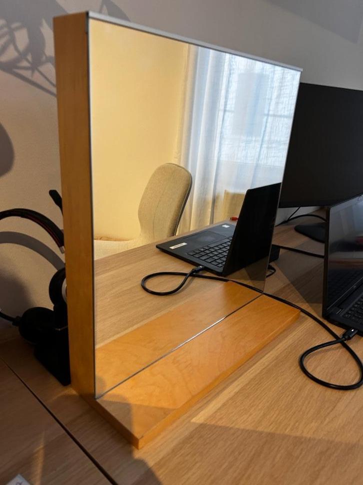 Miroir/Étagère IKEA BRUVIK, Huis en Inrichting, Overige Huis en Inrichting, Zo goed als nieuw, Ophalen