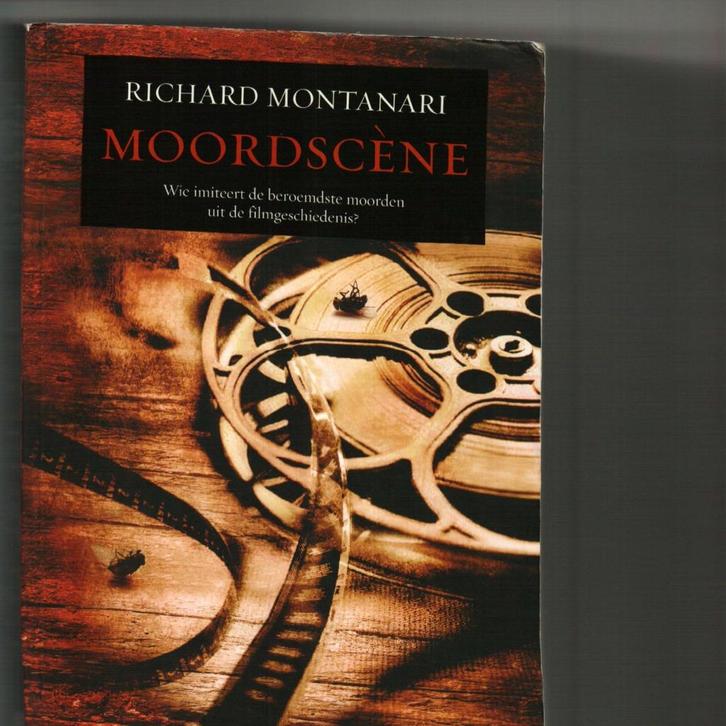 Moordscene Richard Montanari 400 blz, Boeken, Thrillers, Zo goed als nieuw, Ophalen of Verzenden