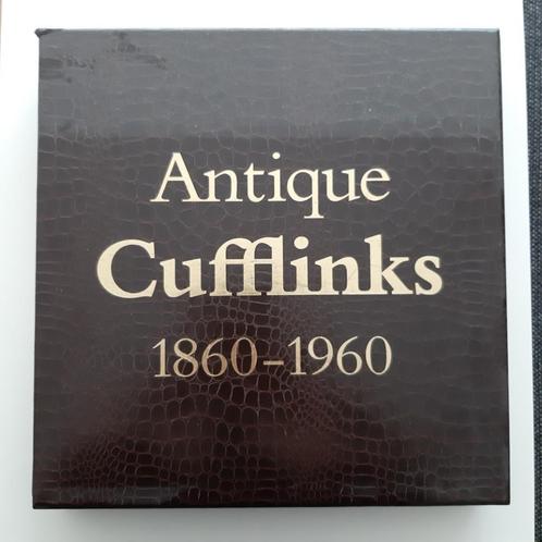 Antique Cufflinks 1860-1960 Guy-David Lambrechts manchetknop, Boeken, Kunst en Cultuur | Fotografie en Design, Zo goed als nieuw