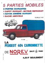 Norev France 1/43 réf 159 - Eligor : Bâche répro Peugeot 404, Hobby en Vrije tijd, Verzenden, Nieuw, Overige typen, Norev