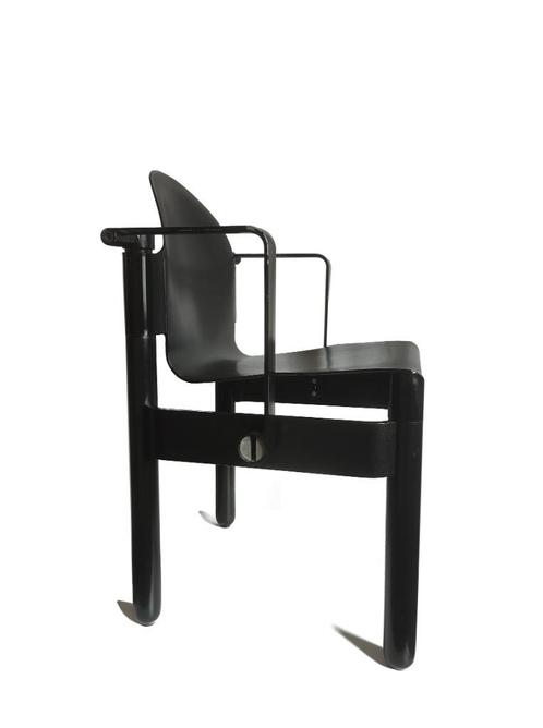Vintage full black Thonet Gerd Lange design flex stoelen, Maison & Meubles, Accessoires pour la Maison | Autre, Utilisé, Enlèvement ou Envoi