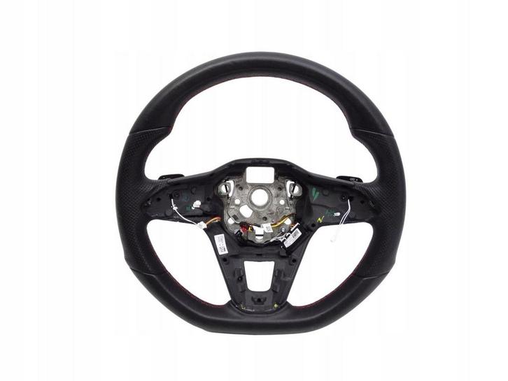 VW Golf VIII GTI 2020+ lederen stuurwiel peddel rode draad 5, Auto-onderdelen, Overige Auto-onderdelen, Volkswagen, Gebruikt, Ophalen of Verzenden