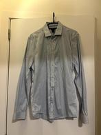 Blauw hemd H&M te koop!, Blauw, Zo goed als nieuw, H&M, Halswijdte 39/40 (M)