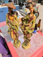 2 beelden chinees in mooie staat., Antiek en Kunst, Ophalen