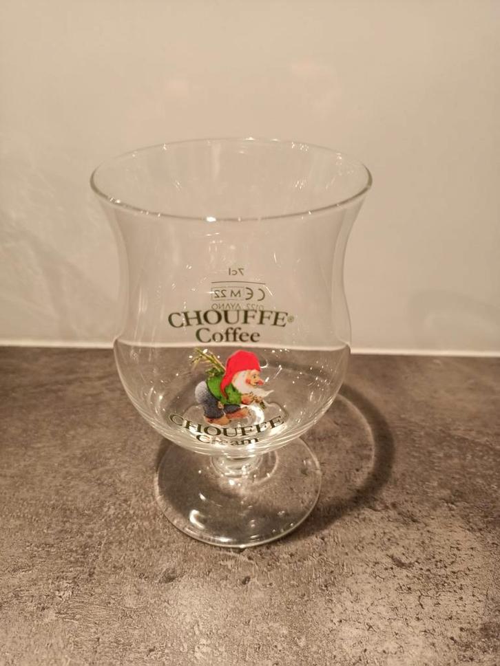 La Chouffe cream 7cl m22, Verzamelen, Biermerken, Zo goed als nieuw, Ophalen of Verzenden