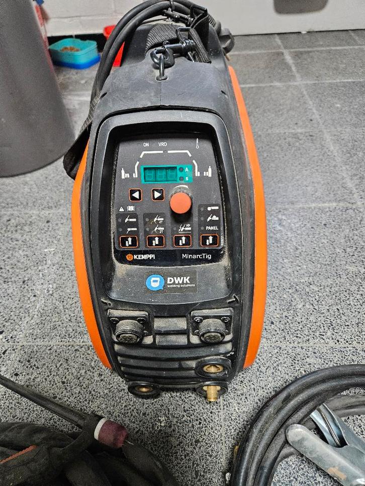 Kemppi MinarcTig 200 (DC) – Premium Conditie, Doe-het-zelf en Bouw, Gereedschap | Lasapparaten, Zo goed als nieuw, Tig, 150 tot 250 ampère